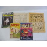 The first issue of 'Georgie', spring issue, the last issue of Punch, 8th April 1992 and various