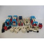 A large quantity of predominantly G1 Transformers, parts and complete to include Optimus Prime and