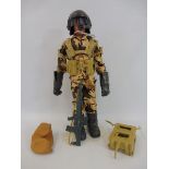 A circa late 1970s/early 1980s Action Man in excellent condition, wearing ground assault uniform