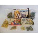 A quantity of Airfix 1:32 scale soldiers, three boxed sets comprising German Infantry, Waterloo