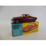 Corgi Toys no. 249 - Le Dandy Coupe, Citroen DS chassis, one end flap detached with some tape, model