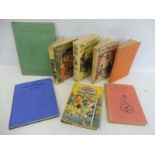 Eight volumes, seven being by Enid Blyton to include an early 'Rainy Day Stories', by illustrated by