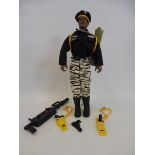 A later issue GI Joe Stalker Action Man figure.