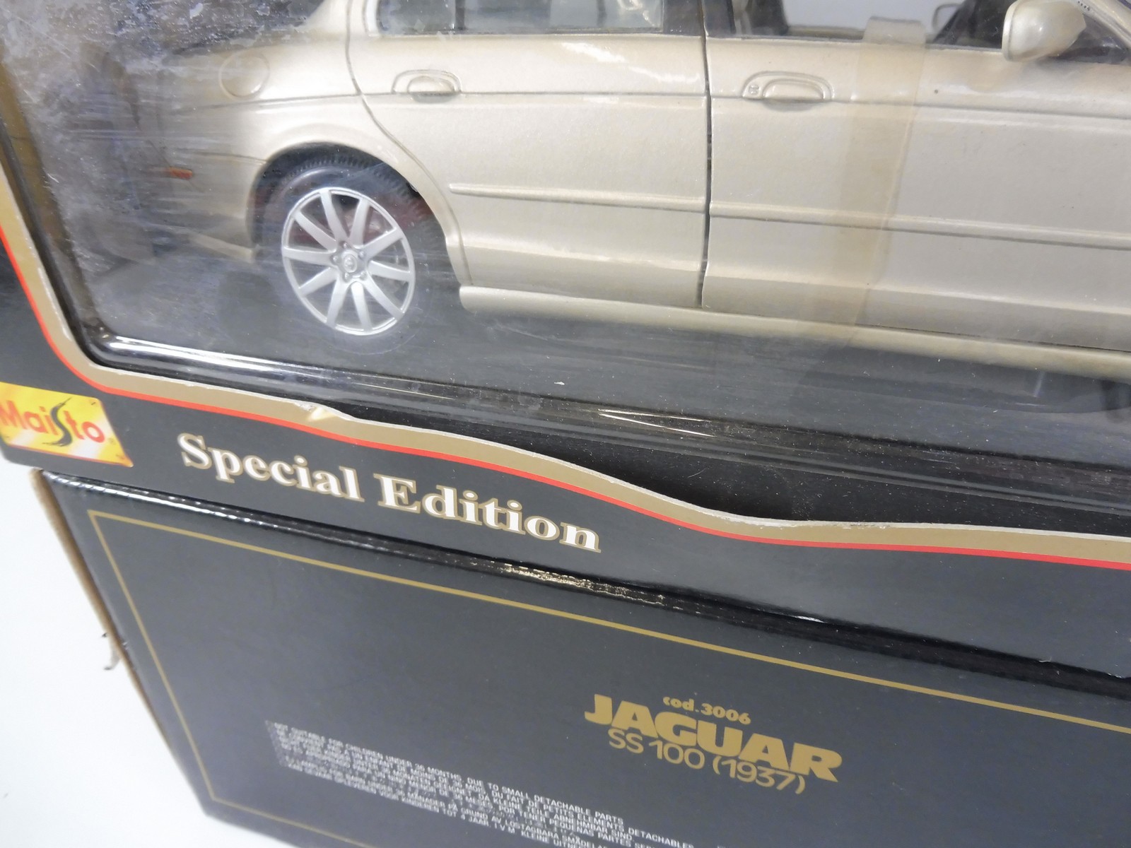 Four boxed Burago 1:18th scale models, boxes good, all Jaguars. - Image 7 of 9