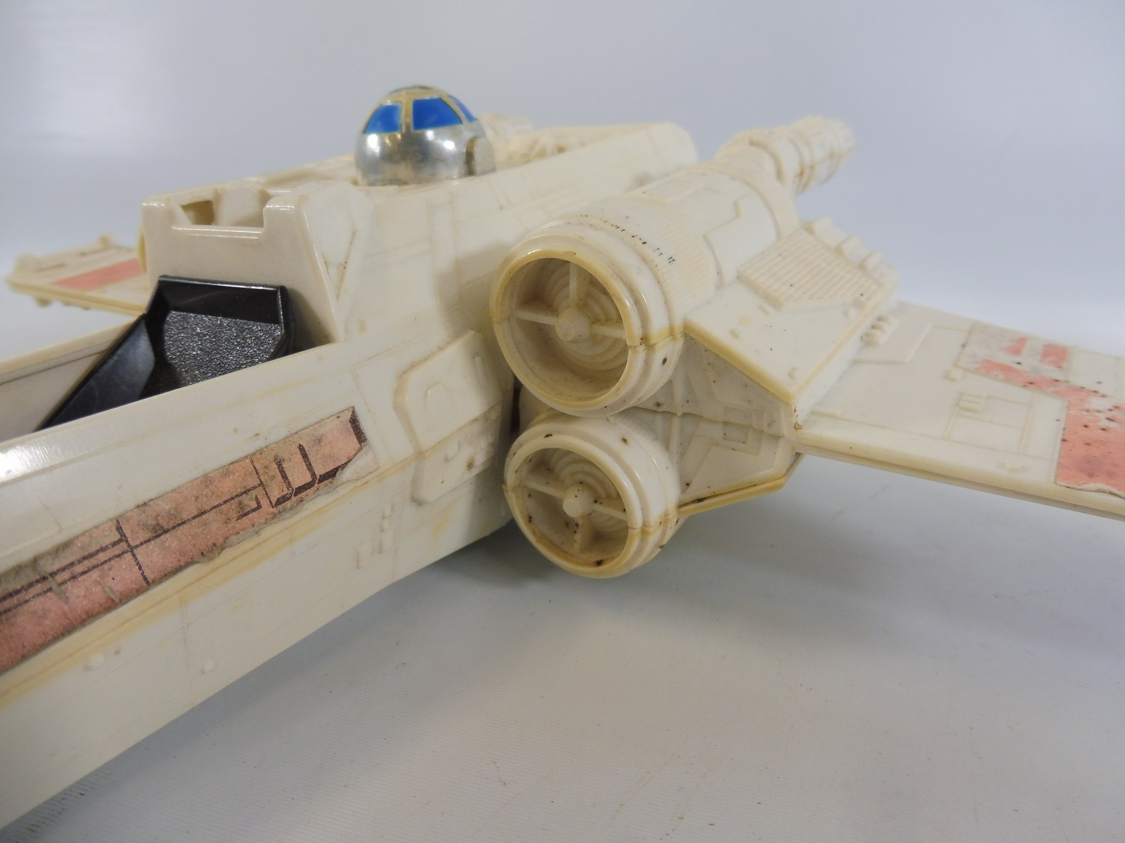 Three original Star Wars vehicles, pieces missing from all. - Image 11 of 13