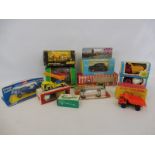 A tray of mainly boxed commercial vehicles to include Skoot Marx and others.