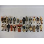 Approximately 23 original Star Wars figures, some with capes.