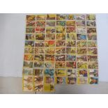 A complete set of gum cards including the battle checklist, of 'Fighting Men of WWII' with very