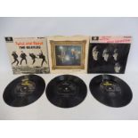 Two original Beatles LPs, 'Twist and Shout' and 'All my Loving' plus Strawberry Fields-Penny Lane,