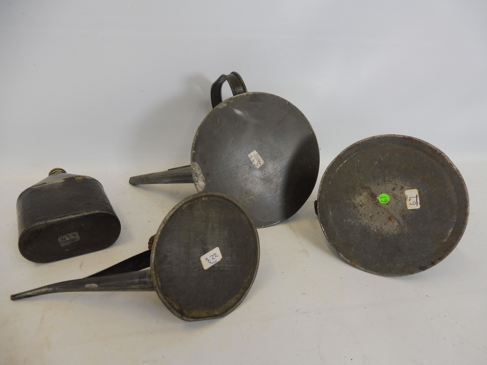 A British Rail Southern Region conical oiler, two others plus a can with a paper label. - Image 4 of 4