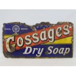 A Gossages Dry Soap rectangular enamel sign, 23 1/2 x 12".