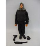 Original Action Man - a 1970s figure wearing SAS Commander uniform and accessories.