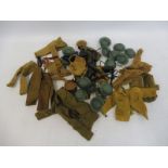 Original Action Man - a quantity of British officer and infantry spares.