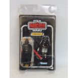 Star Wars - Original carded Kenner The Empire Strikes Back Darth Vader figure, later Woolworths