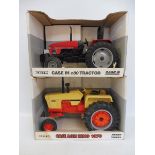Two boxed Ertl 1;16 scale tractors comprising a Case IHC80 tractor and a 1070 agri-king.