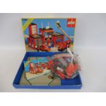 A Lego 1985 Fire Station set, no. 6385, appears complete but unchecked.