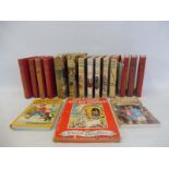 Enid Blyton - a collection of Famous Five and Adventure series books, some with dust jackets