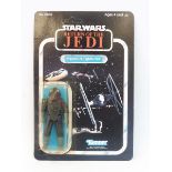 Star Wars - Original carded Kenner Return of the Jedi The Imperial Tie Fighter figure, 65 back,