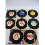 A parcel of eight demo singles, to include Ten Stories High, Peter Paul and Mary, Amen Corner, Edgar