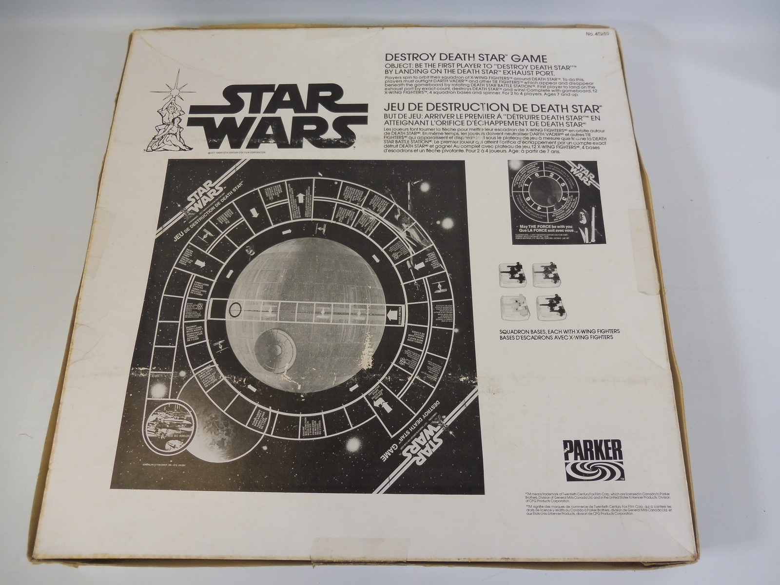 An original Star Wars release 'Adventures of R2-D2' game, 1977 plus a Star Wars Destroyer Death Star - Image 9 of 9