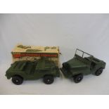 Original Action Man - 1966 Jeep with box, with spare Jeep.