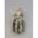 Star Wars - Original baggie figure C3PO, bag has been taped.
