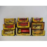A small quantity of circa 1980s boxed Corgi die-cast vehicles to include the L.W.B. Land Rover, a