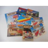 A small group of Matchbox catalogues, mostly 1980s.