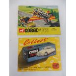A selection of Corgi catalogues from the 1960s and 1970s, in nice condition.