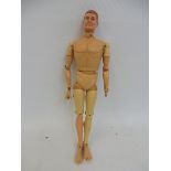 Original Action Man - an original GI Joe European face soldier, for spares.