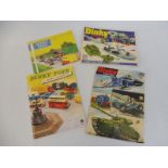 A selection of Dinky catalogues from the 1960s, in nice condition.