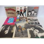 Ten Rockabilly and Psychobilly LPs, to include The Shakin Pyramids, The Jets, Link Wray, The