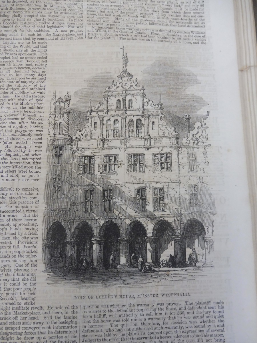 The Illustrated London News, two volumes, both January - June for 1860 and 1861. - Image 3 of 3