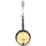 5 string banjo by Kettle. Wigton c.1980s. 11" head. Well made.