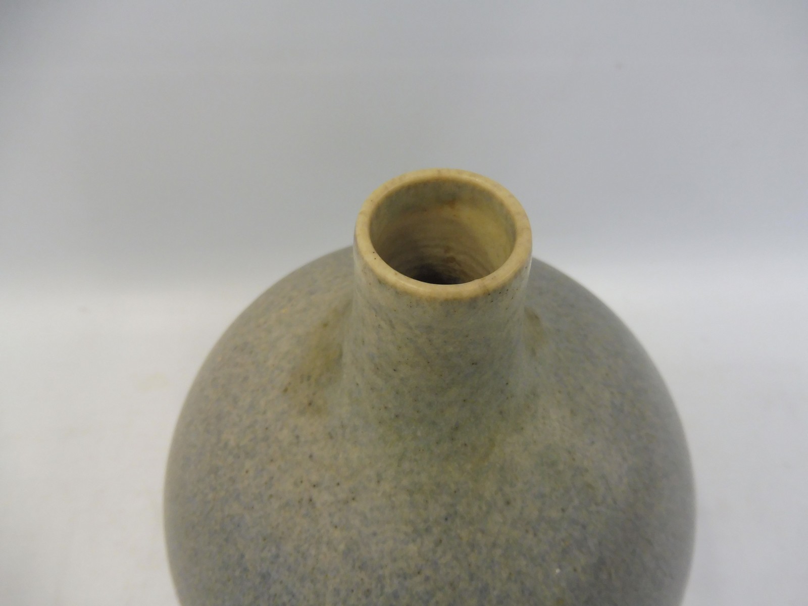 A good bulbous studio pottery vase, signed to base 'ASG', 6 3/4" high. - Image 2 of 4