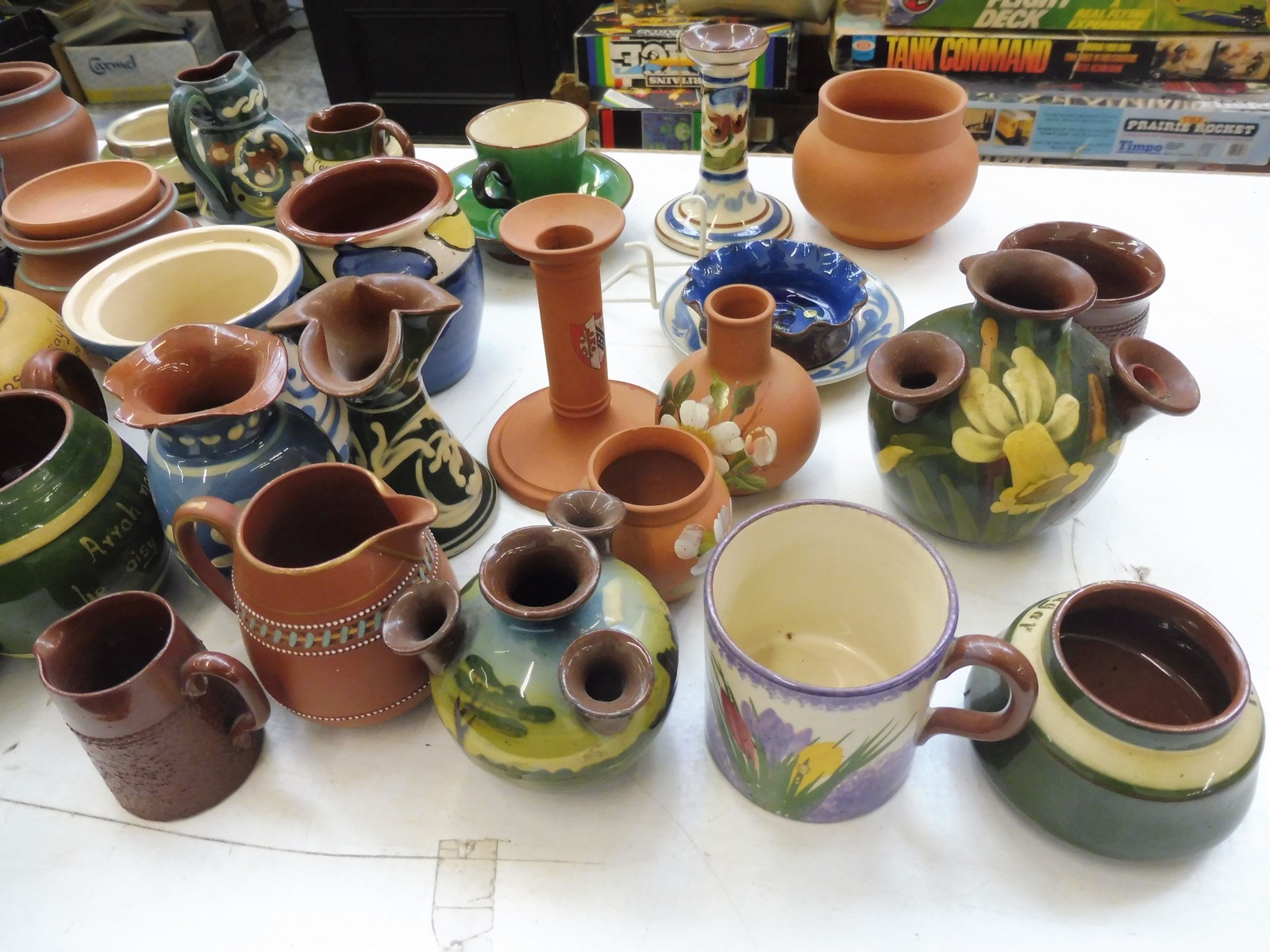 An extensive collection of Cornish and Devon pottery plus reference books relating to the same. - Image 3 of 7