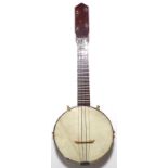 Ukulele Banjo dating from the 1920s/30s. No maker's name but likely to be by George Houghton and