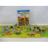 A Marx Toys Blues and Greys American Civil War play set (unchecked).