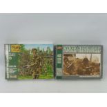 Two Nexus 1/72 scale soldiers: a German Armoured Infantry Model and Panzer Grenadiers.