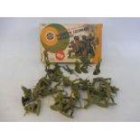 An Airfix 1/32 scale boxed modern German Infantry, correct number of soldiers and poses.