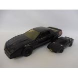 Two Knight Rider items including the Scalextrics car.