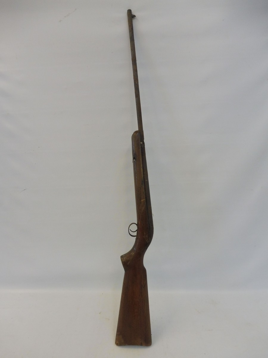 A BSA fairground shooting gallery rifle for restoration.