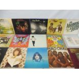 A collection of LPs including Fairport Convention, Joan Armatrading etc.