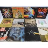 11 LPs mostly 1970s prog, to include Hawkwind, Led Zeppelin, Pink Floyd etc.