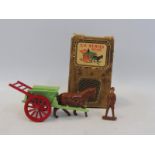 A boxed Benbros TV series no.1 horse drawn haycart.