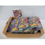 A large quantity of Transformers comics, many with original accessories.