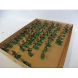 A quantity of Italian Infantry painted to a good standard, armies in plastic.