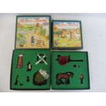 Two Britains Home Farm: set 8708 and 8707, circa 1994, complete and boxed.