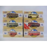 Six Corgi Classic Coaches Series models.