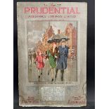 A Prudential Assurance Company Limited calendar showcard for 1931, 13 1/4 x 20".